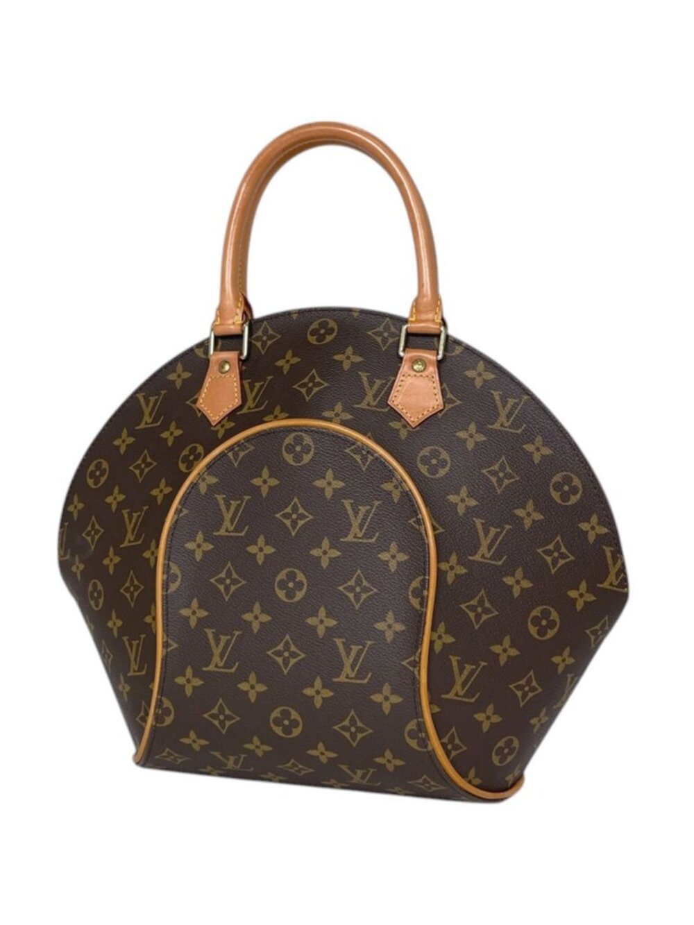 Louis Vuitton Ellipse MM Handbag Monogram Brown